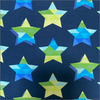 Babysicherheitsdecke blau Stern