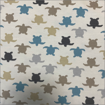 Babysicherheitsdecke weiss Schildkrote