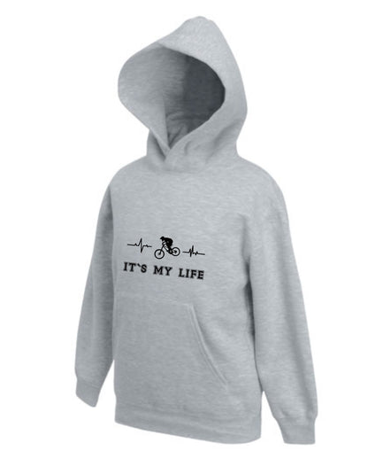 Kapuzenhoody its my life diverse Muster