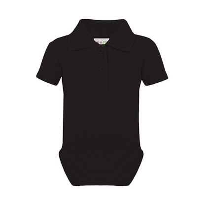 Baby Bio Bodysuit with Polo shirt neck