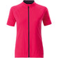 James & Nicholson Damen Full Zip Radtrikot