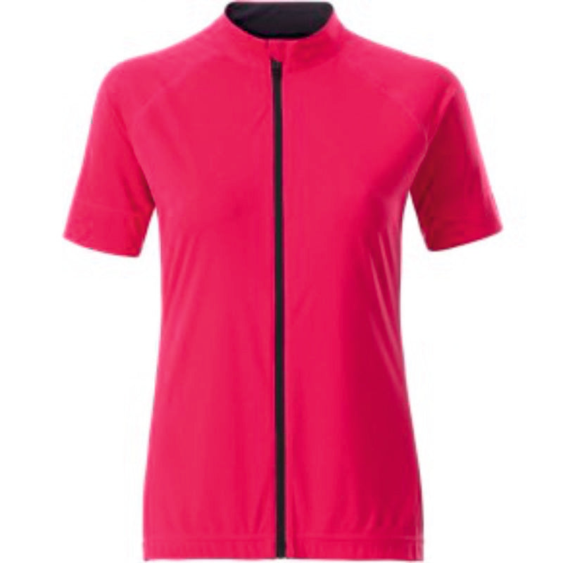 James & Nicholson Damen Full Zip Radtrikot