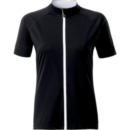 James & Nicholson Damen Full Zip Radtrikot