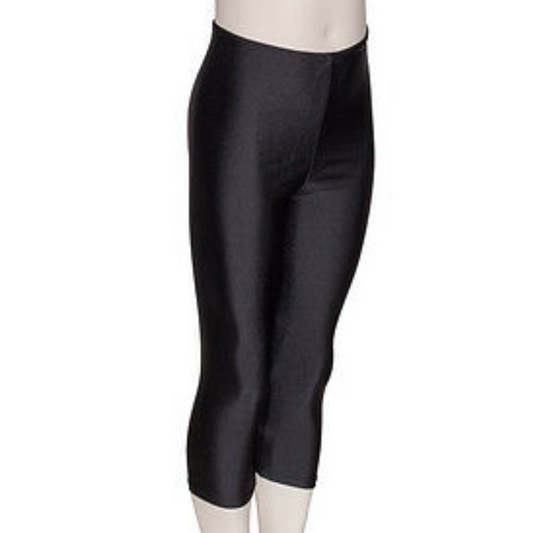 Hosen  3/4 lang lycra schwarz