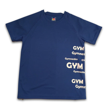 Funktionsshirt mit Druck in weiss