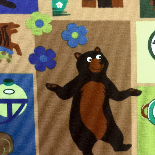 Stoffe Bär kinderstoff