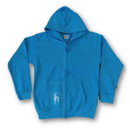 Kapuzen Jacke türkis Gymnastic