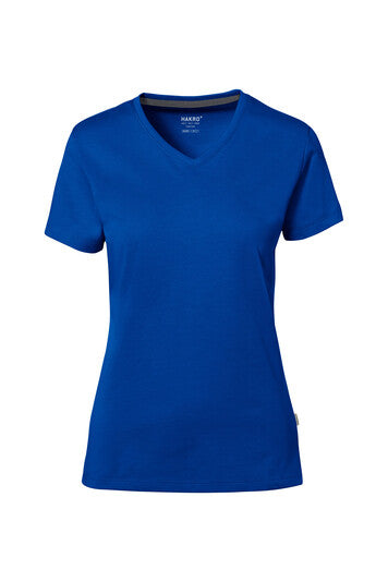 Hakro Damen Cotton Tec V-Shirt No. 169