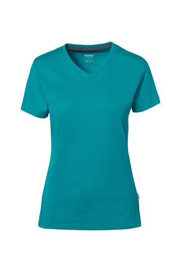 Hakro Damen Cotton Tec V-Shirt No. 169