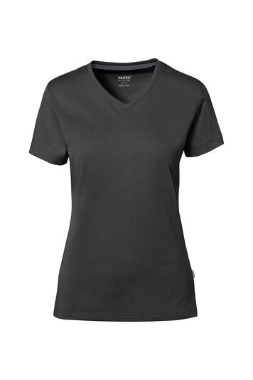 Hakro Damen Cotton Tec V-Shirt No. 169
