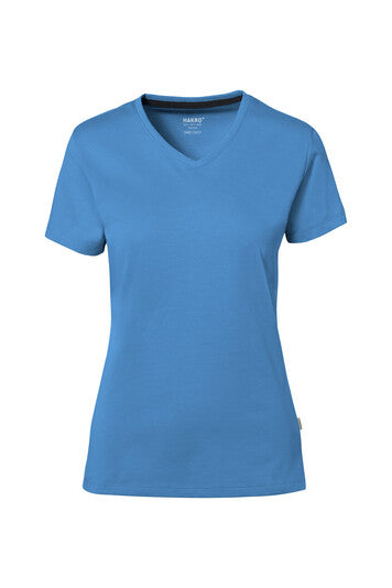 Hakro Damen Cotton Tec V-Shirt No. 169