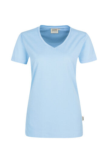 Hakro Damen V-Shirt Stretch No. 182 Mikralinar Pro