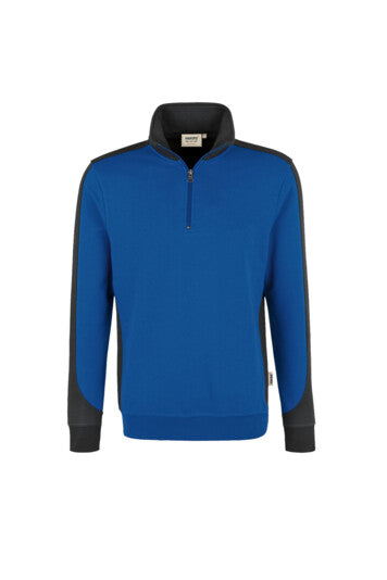 Hakro Zip-Sweatshirt Contrast No. 476 Mikralinar