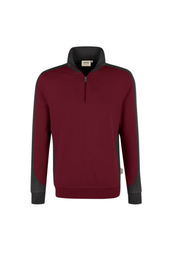 Hakro Zip-Sweatshirt Contrast No. 476 Mikralinar