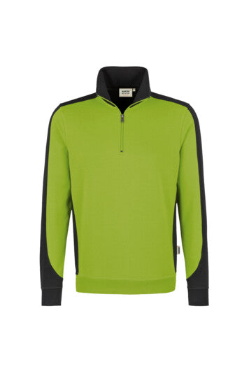Hakro Zip-Sweatshirt Contrast No. 476 Mikralinar