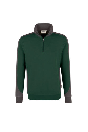 Hakro Zip-Sweatshirt Contrast No. 476 Mikralinar