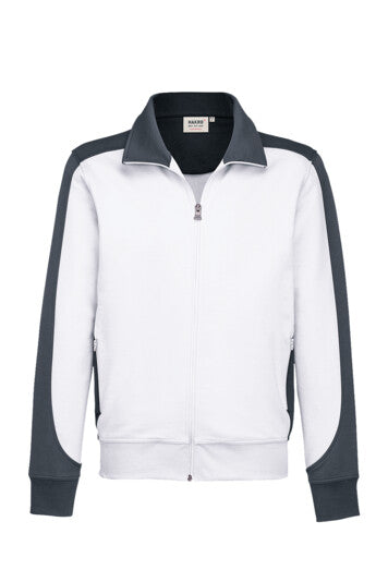 Hakro Zip-Sweatjacke Contrast No. 477 Mikralinar