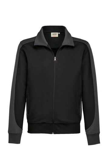 Hakro Zip-Sweatjacke Contrast No. 477 Mikralinar