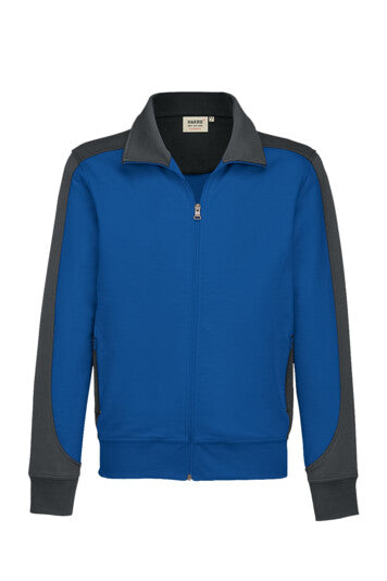 Hakro Zip-Sweatjacke Contrast No. 477 Mikralinar