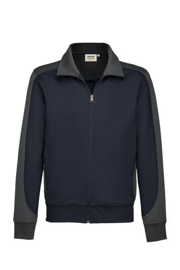 Hakro Zip-Sweatjacke Contrast No. 477 Mikralinar